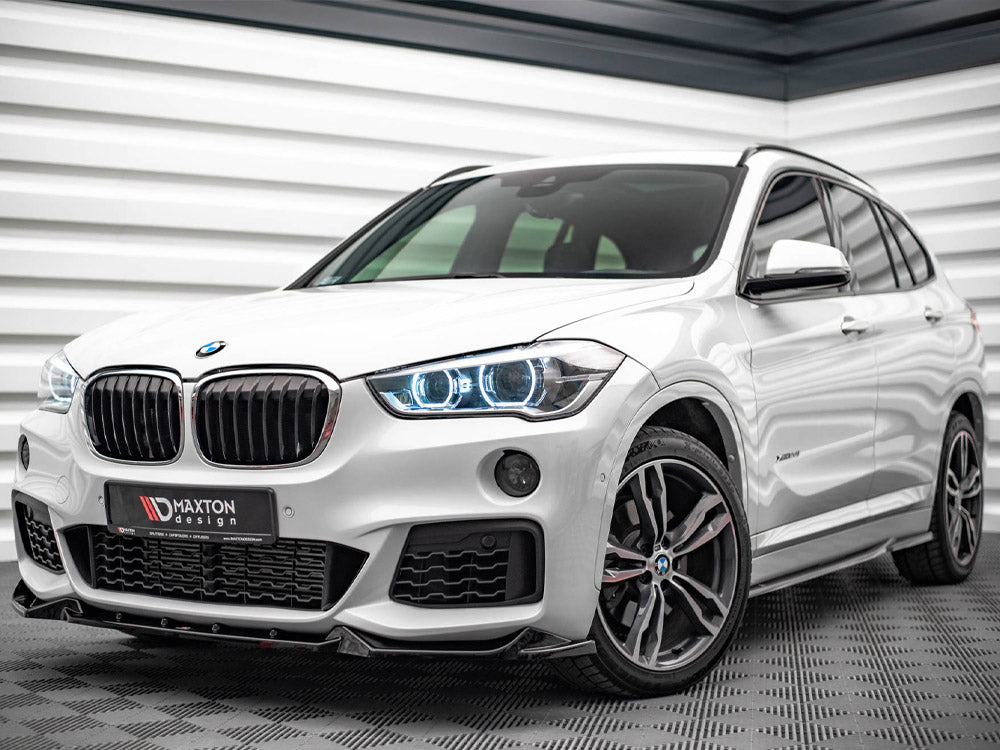 Maxton Design Front Splitter V.2 Bmw X1 M-pack F48 (2015-2019)