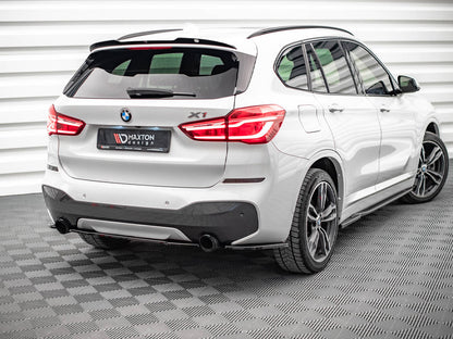 Maxton Design Rear Side Splitters BMW X1 M-Pack F48 / F48 Facelift