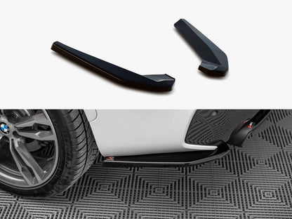 Maxton Design Rear Side Splitters BMW X1 M-Pack F48 / F48 Facelift