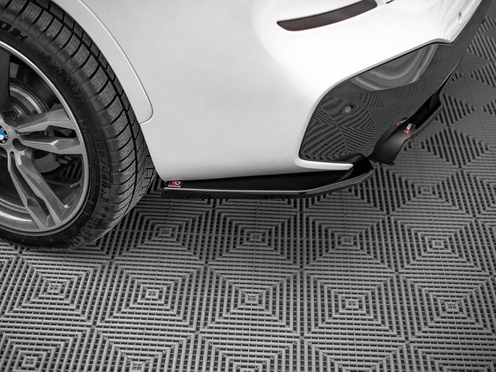 Maxton Design Rear Side Splitters BMW X1 M-Pack F48 / F48 Facelift