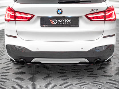 Maxton Design Rear Splitter BMW X1 M-Pack F48 / F48 Facelift