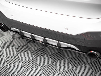 Maxton Design Street PRO Rear Diffuser Bmw X1 M-pack F48 (2015-2019)