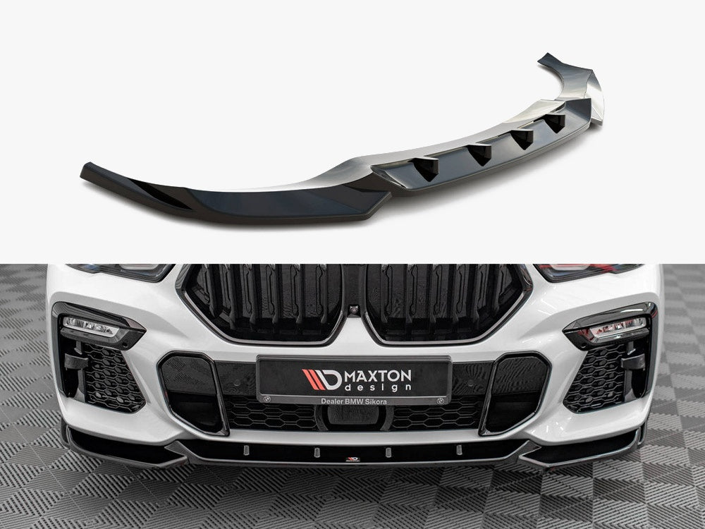 Maxton Design Front Splitter V.1 BMW X6 M-Pack G06