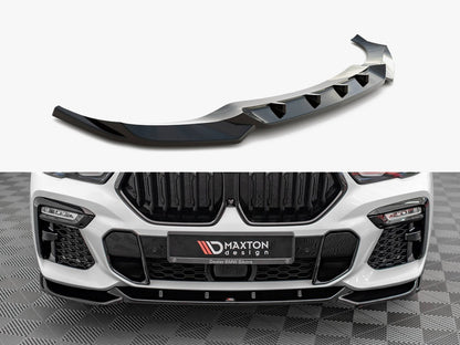 Maxton Design Front Splitter V.1 BMW X6 M-Pack G06