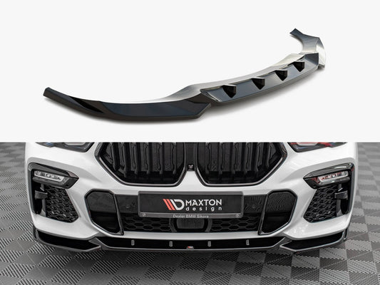 Maxton Design Front Splitter V.1 BMW X6 M-Pack G06