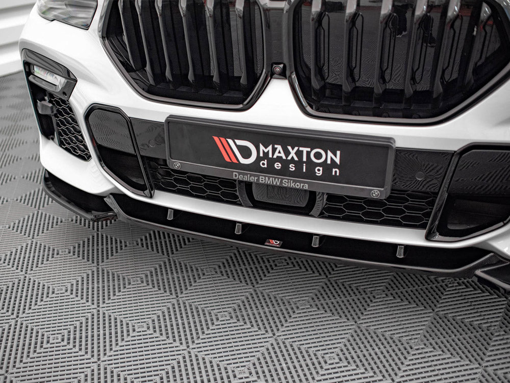 Maxton Design Front Splitter V.1 BMW X6 M-Pack G06
