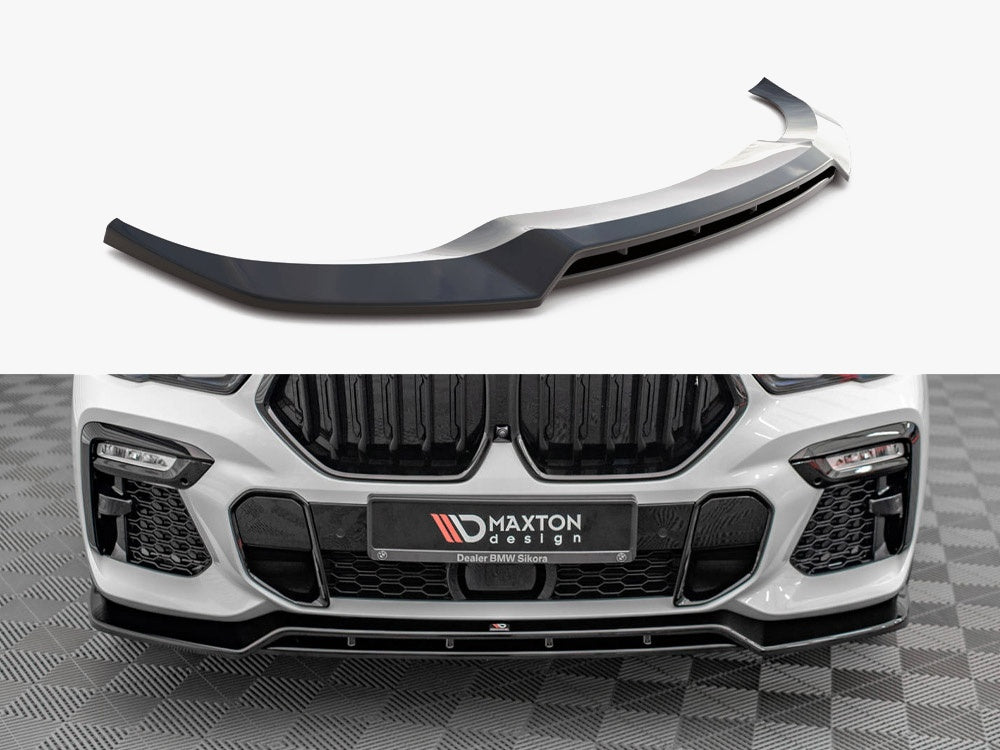 Maxton Design Front Splitter V.2 BMW X6 M-Pack G06