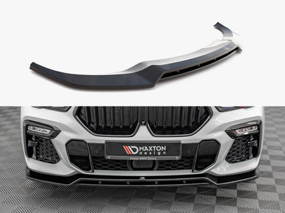 Maxton Design Front Splitter V.2 BMW X6 M-Pack G06