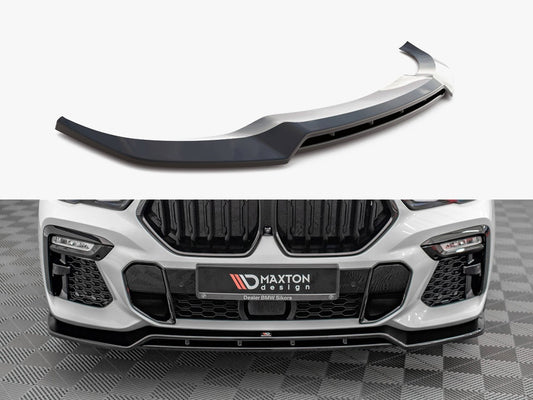 Maxton Design Front Splitter V.2 BMW X6 M-Pack G06