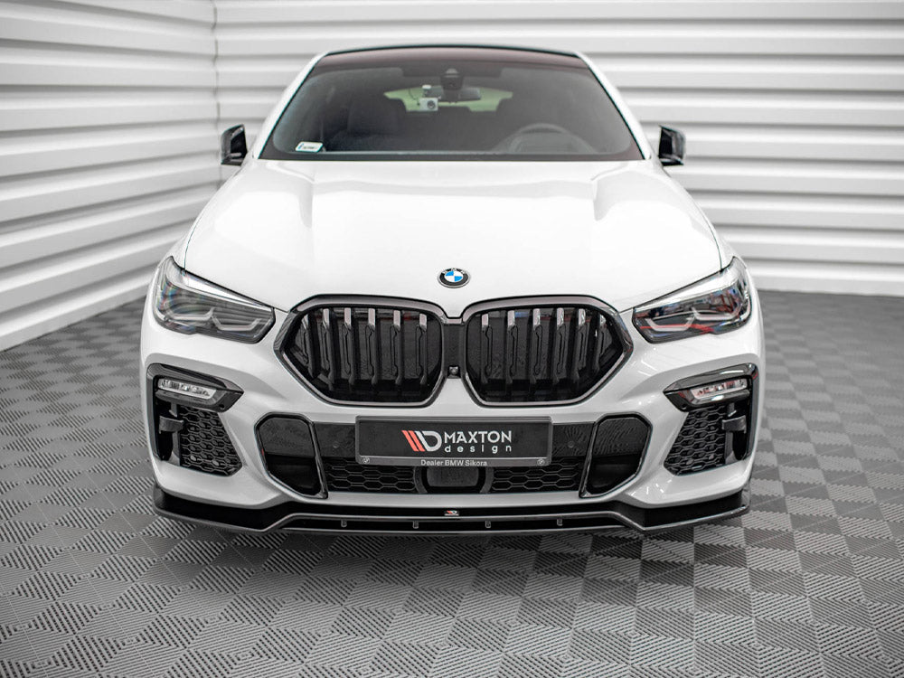 Maxton Design Front Splitter V.2 BMW X6 M-Pack G06