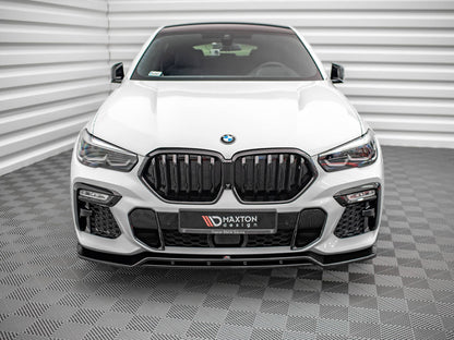 Maxton Design Front Splitter V.2 BMW X6 M-Pack G06