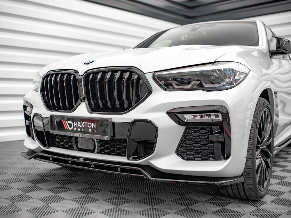 Maxton Design Front Splitter V.2 BMW X6 M-Pack G06