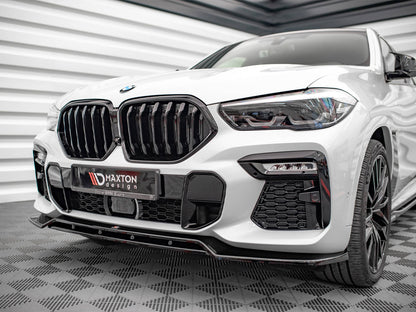 Maxton Design Front Splitter V.2 BMW X6 M-Pack G06