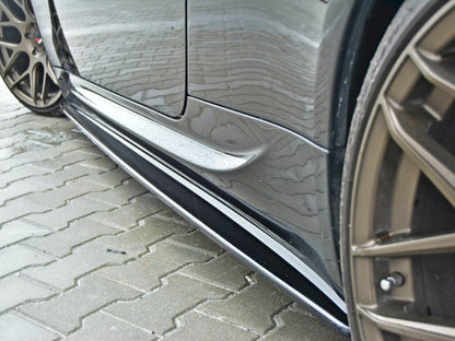 Maxton Design Side Skirts Splitters Bmw M6 E63 (2005-2010)