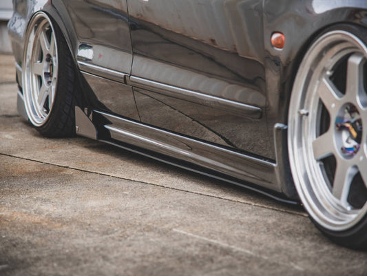 Maxton Design Racing Side Skirts Diffusers Mitsubishi Galant Avance MK8 (1996-2003)