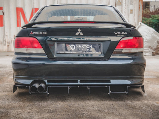 Maxton Design Rear Diffuser Racing Mitsubishi Galant Avance MK8 (1996-2003)