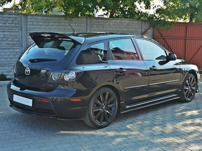 Maxton Design Rear Side Splitters Mazda 3 MPS Mk1 US-Spec Version