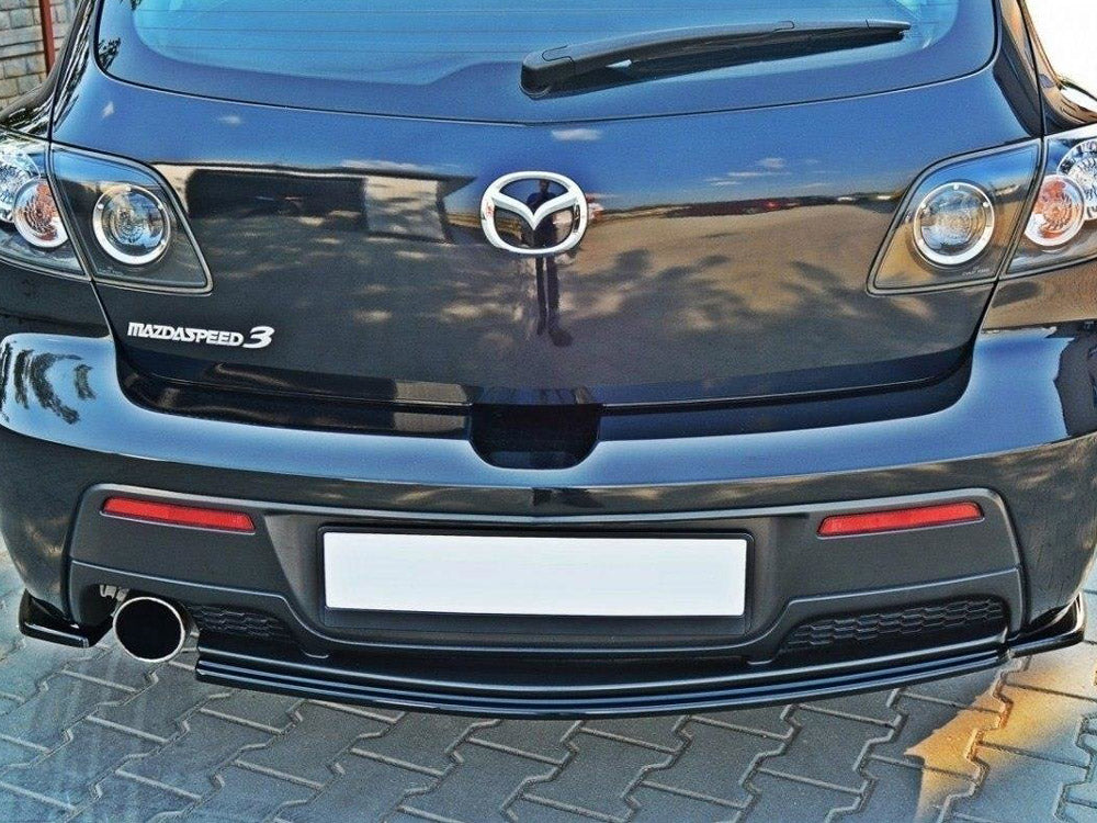Maxton Design Rear Side Splitters Mazda 3 MPS Mk1 US-Spec Version