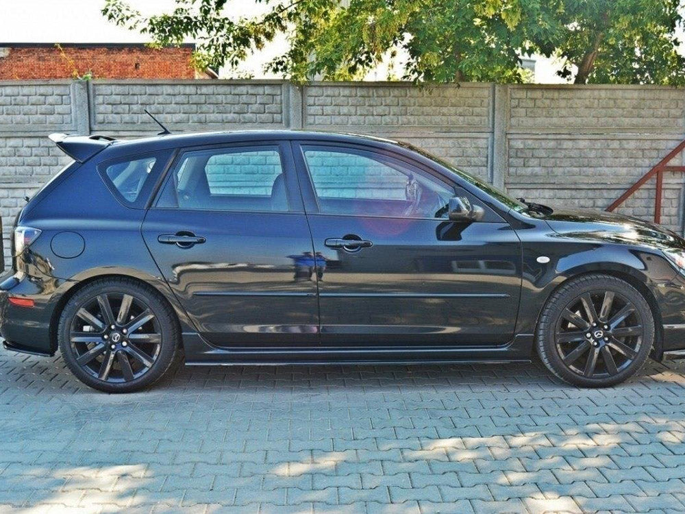 Maxton Design Side Skirts Diffusers Mazda 3 MPS MK1 (Preface)