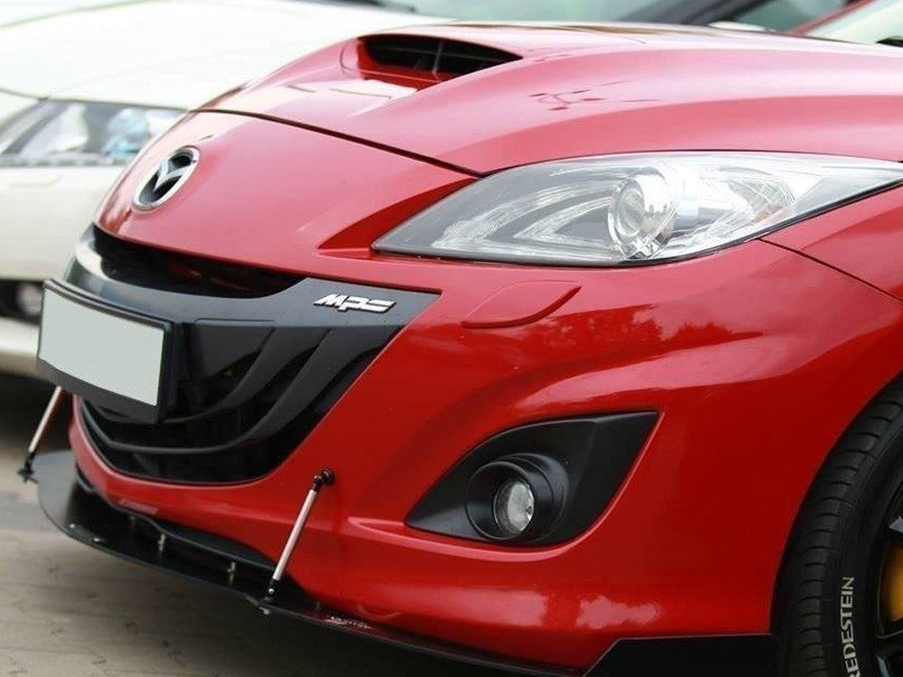 Maxton Design Front Racing Splitter Mazda 3 Mk2 MPS