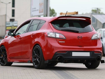 Maxton Design Racing Rear Side Splitters Mazda 3 Mk2 MPS