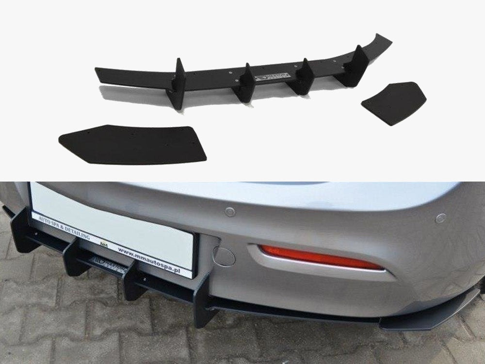 Maxton Design Mazda 3 MK2 Sport (Preface) Rear Diffuser & Rear Side Splitters