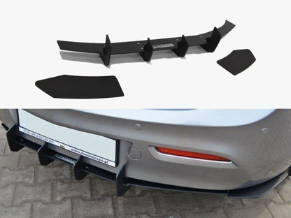 Maxton Design Mazda 3 MK2 Sport (Preface) Rear Diffuser & Rear Side Splitters