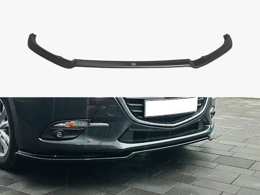 Maxton Design Front Splitter V.1 Mazda 3 Mk3 Facelift