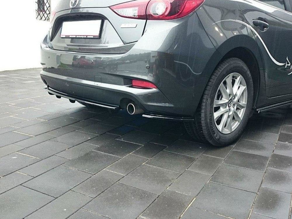 Maxton Design Rear Side Splitters Mazda 3 Mk3 Facelift