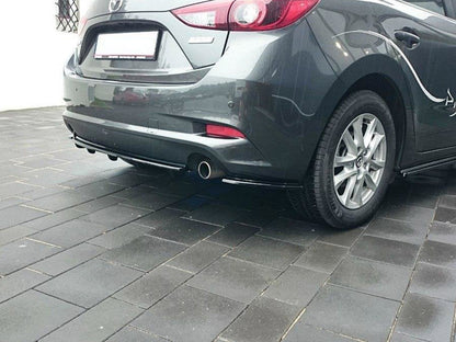 Maxton Design Rear Side Splitters Mazda 3 Mk3 Facelift