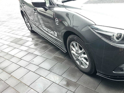 Maxton Design Side Skirts Diffusers Mazda 3 Mk3