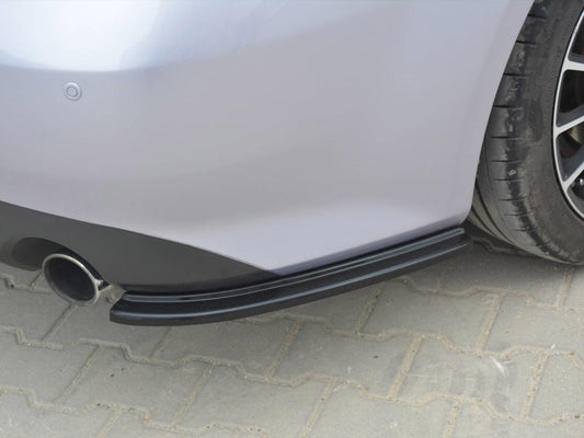 Maxton Design Rear Side Splitters  Mazda 6 MK2 Sport Hatch (Gh-series) Pre-facelift (2008-2010) - Carbon Look
