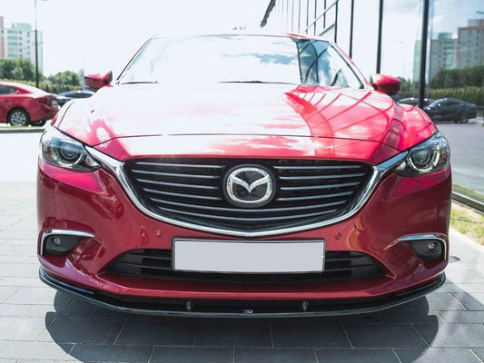 Maxton Design Front Splitter V.1 Mazda 6 GJ (MK3) Facelift (2014- 2017)