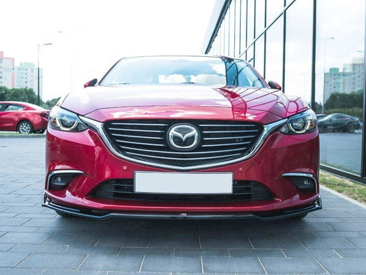 Maxton Design Front Splitter V.2 Mazda 6 GJ (MK3) Facelift (2014-2017)