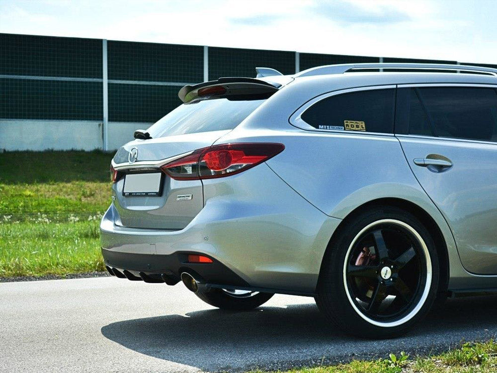 Maxton Design Spoiler CAP Mazda 6 GJ MK3 Wagon - Textured