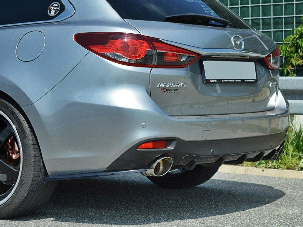 Maxton Design Rear Valance Mazda 6 GJ (MK3) (2012-2014) - Carbon Look