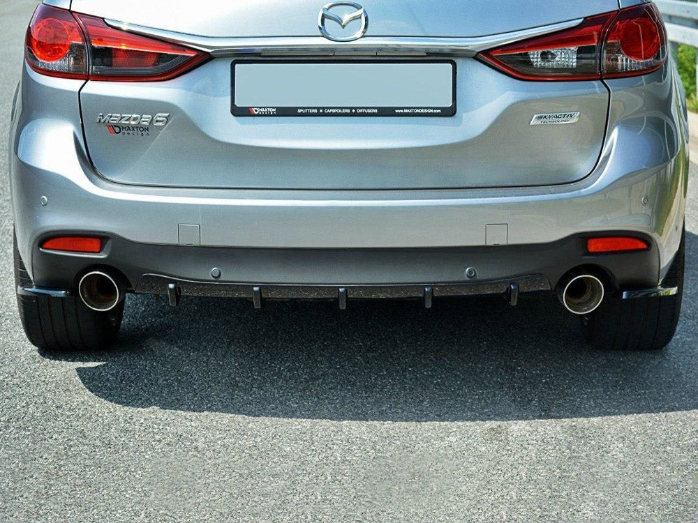 Maxton Design Rear Valance Mazda 6 GJ (MK3) (2012-2014) - Carbon Look