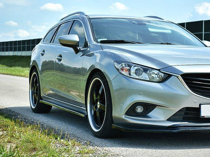 Maxton Design Side Skirts Diffusers V.1 Mazda 6 Estate GJ Mk3 - Textured