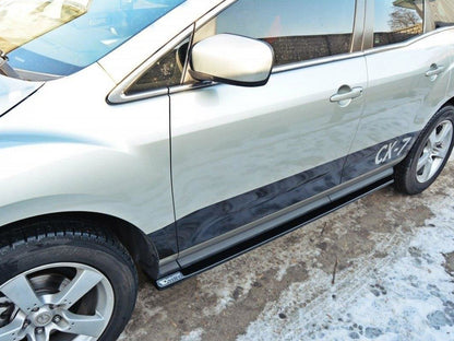 Maxton Design Side Skirts Diffusers Mazda CX-7 - Textured