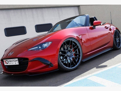 Maxton Design Side Skirts Diffusers Mazda MX-5 IV (2014-2019) - Carbon Look