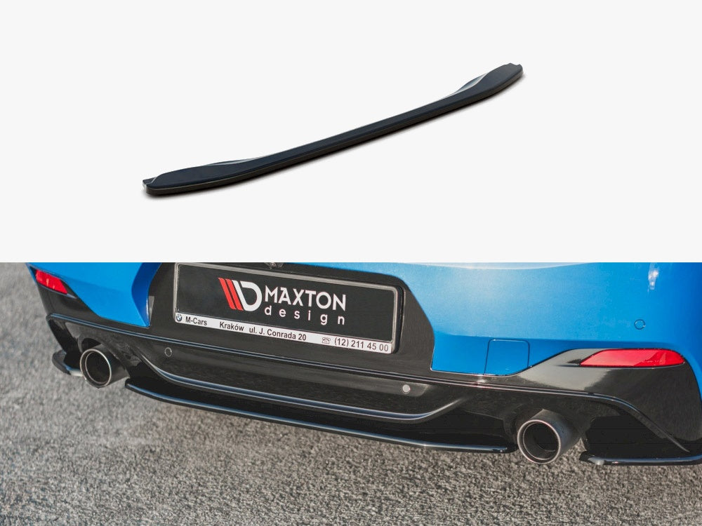 Maxton Design Central Rear Splitter BMW X2 F39 M Sport