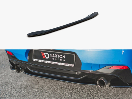 Maxton Design Central Rear Splitter BMW X2 F39 M Sport