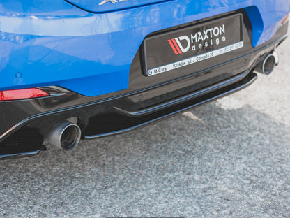 Maxton Design Central Rear Splitter BMW X2 F39 M Sport