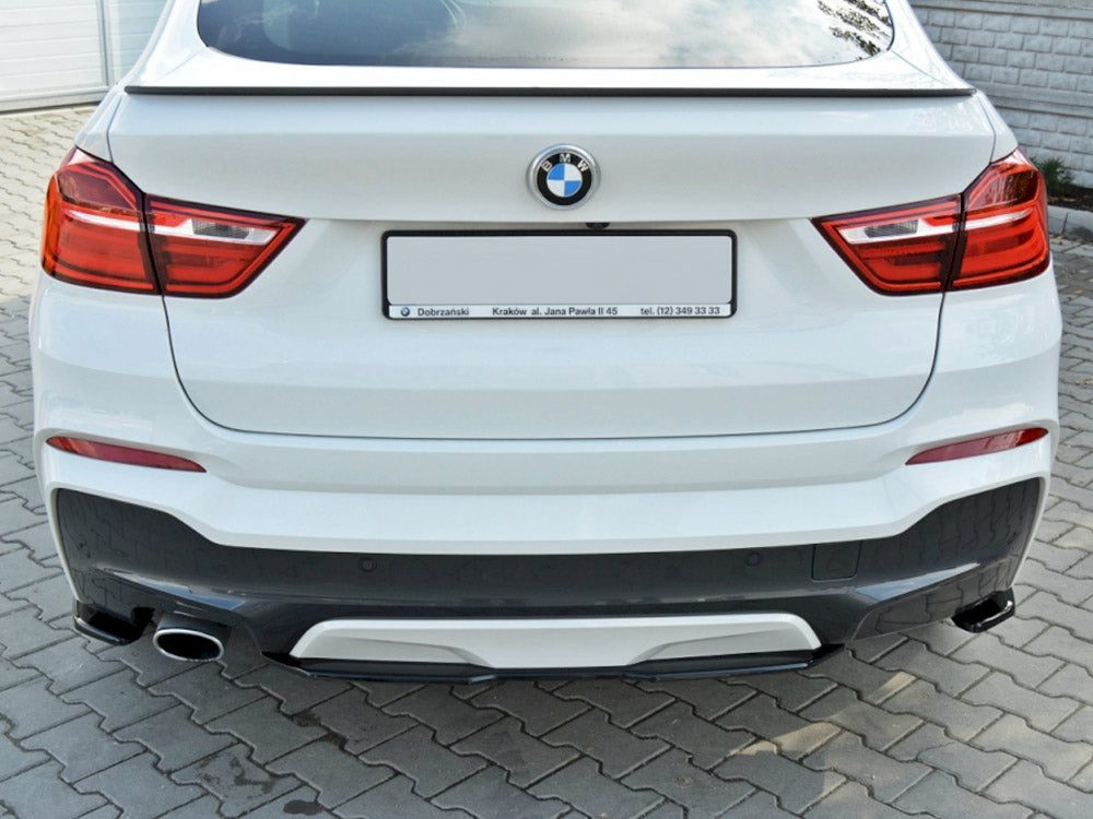 Maxton Design Central Rear Splitter BMW X4 M-Sport