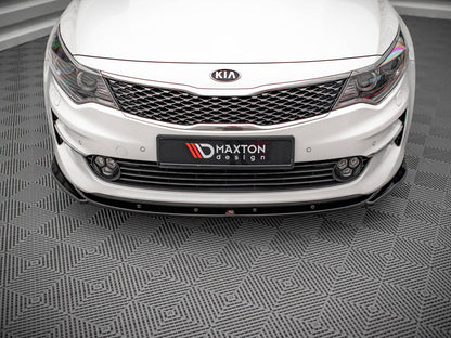 Maxton Design Front Splitter V.2 Kia Optima Mk4
