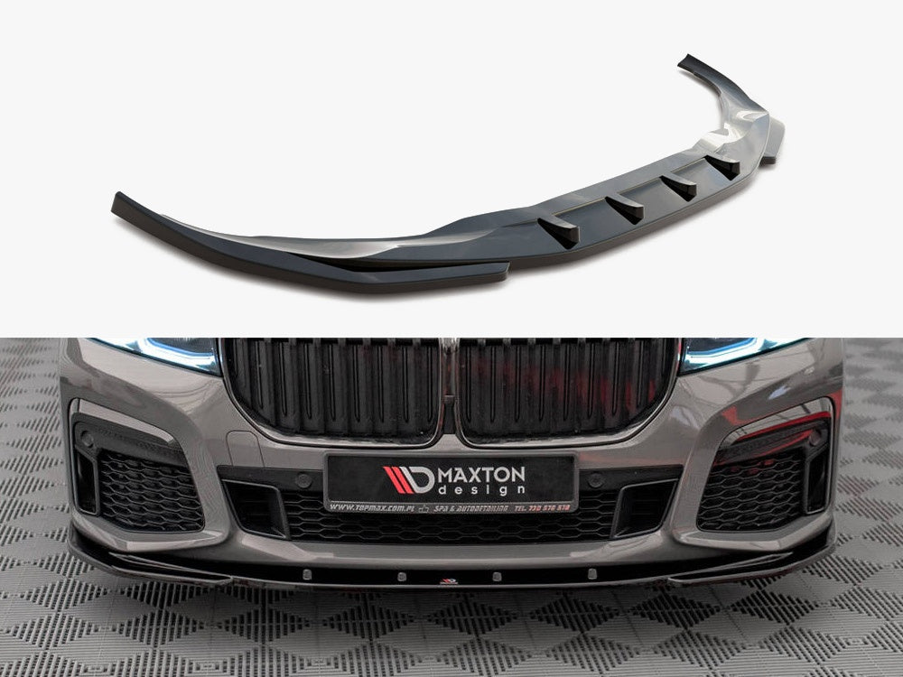 Maxton Design Front Splitter V.1 BMW 7 M-Pack G11 / G12 Facelift