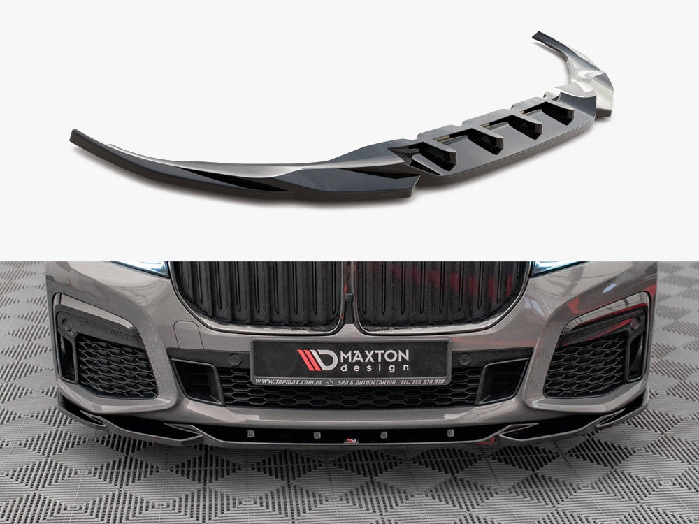 Maxton Design Front Splitter V.2 BMW 7 M-Pack G11 / G12 Facelift