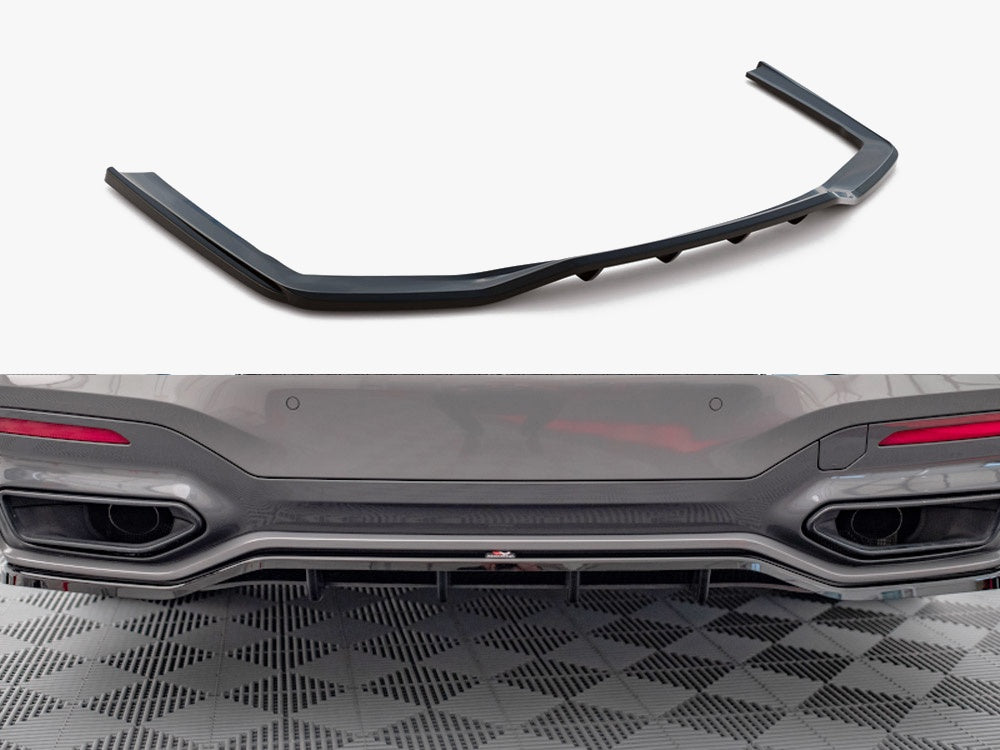Maxton Design Rear Splitter (Vertical Bars) V.1 BMW 7 M-Pack G11 / G12 Facelift