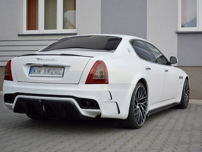 Maxton Design Side Skirts Diffusers Maserati Quattroporte MK5 Facelift (2009-2012) - Carbon Look