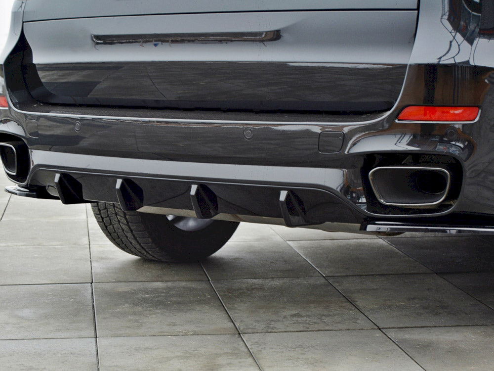 Maxton Design Rear Diffuser BMW X5 F15 M50D (2014-2018)